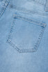 High Rise Barrel Leg Relaxed Fit Utility Patch Pocket Stretch Jeans